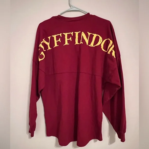 SPIRIT JERSEY Shirts Harry Potter Gryffindor House Long Sleeve